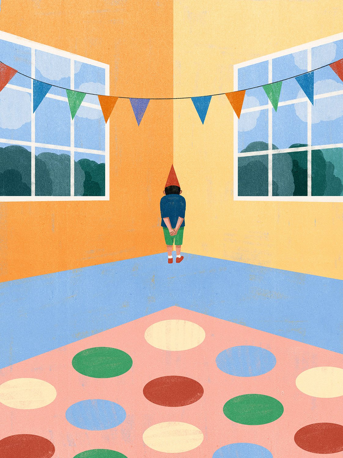 Twister Game Floor