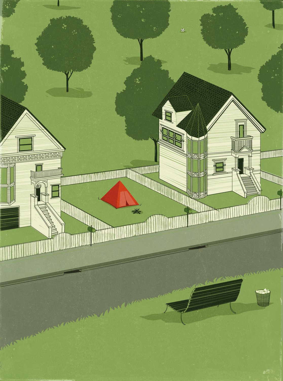 Suburban Camping