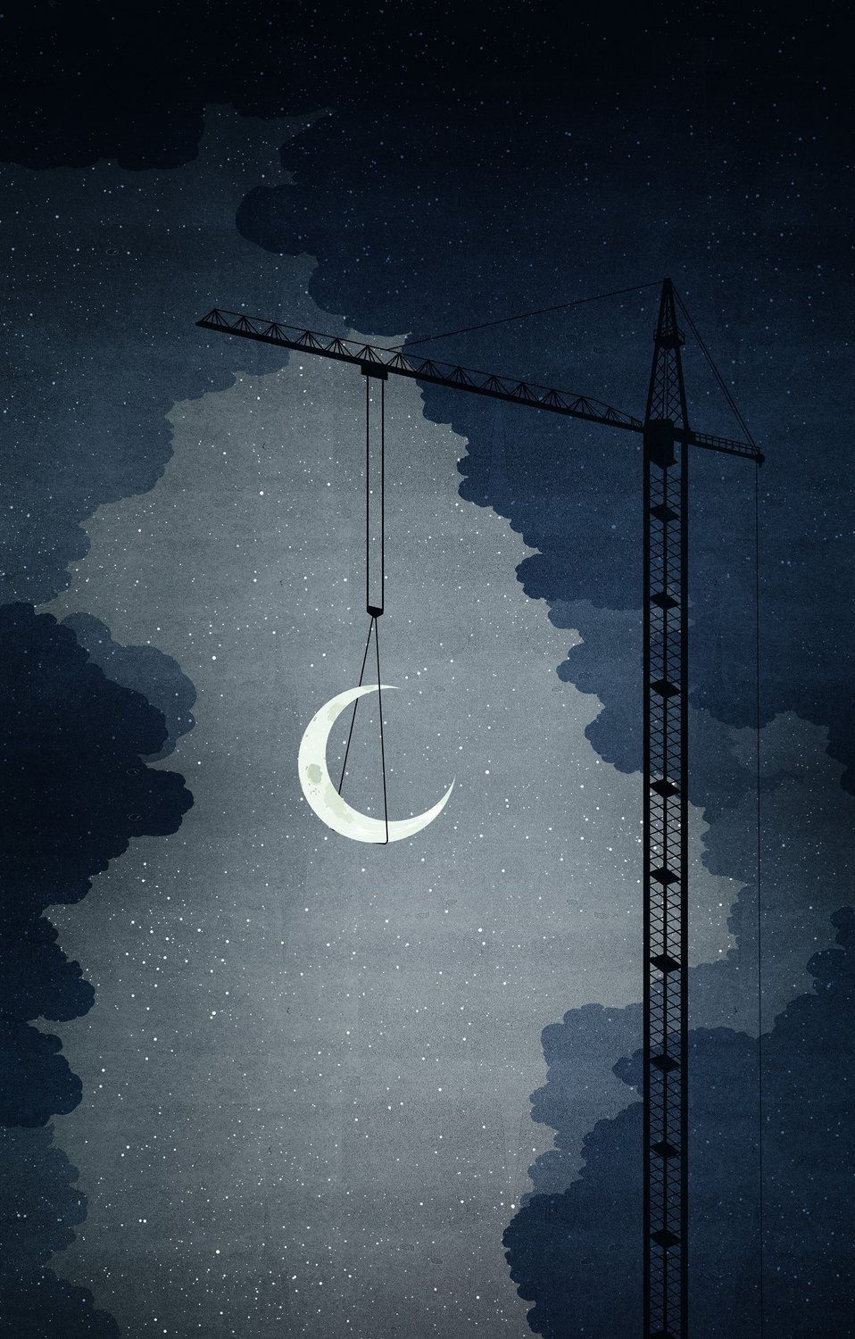 Crane Moon