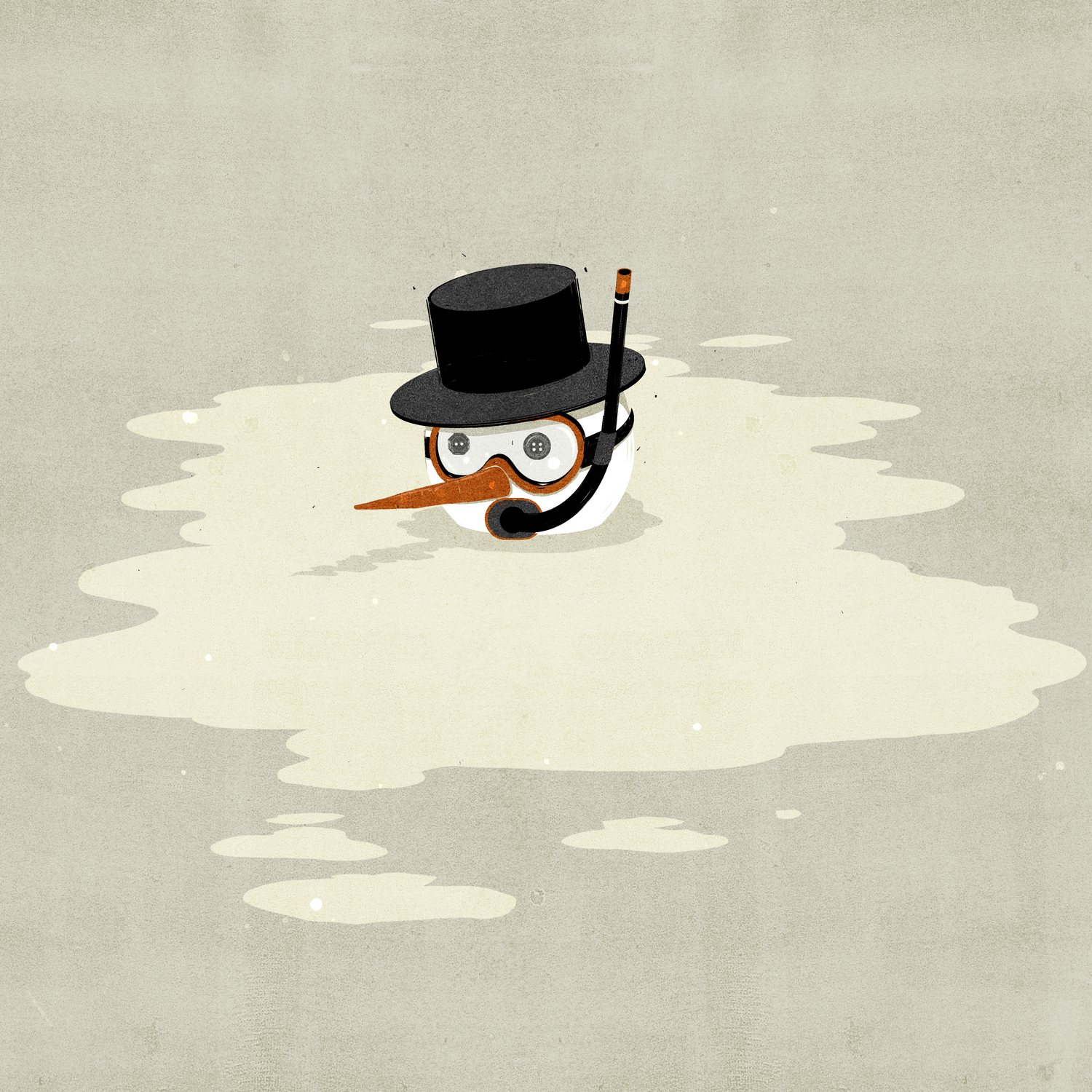 Snowman Snorkel