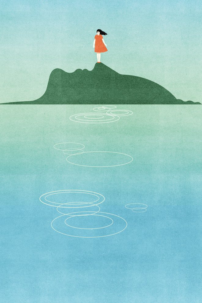 Woman on an Island