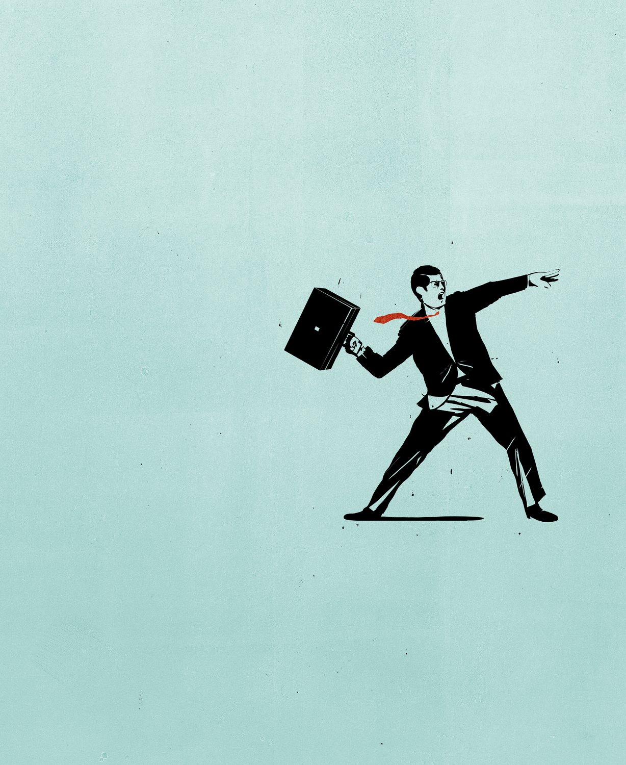 Briefcase Thrower