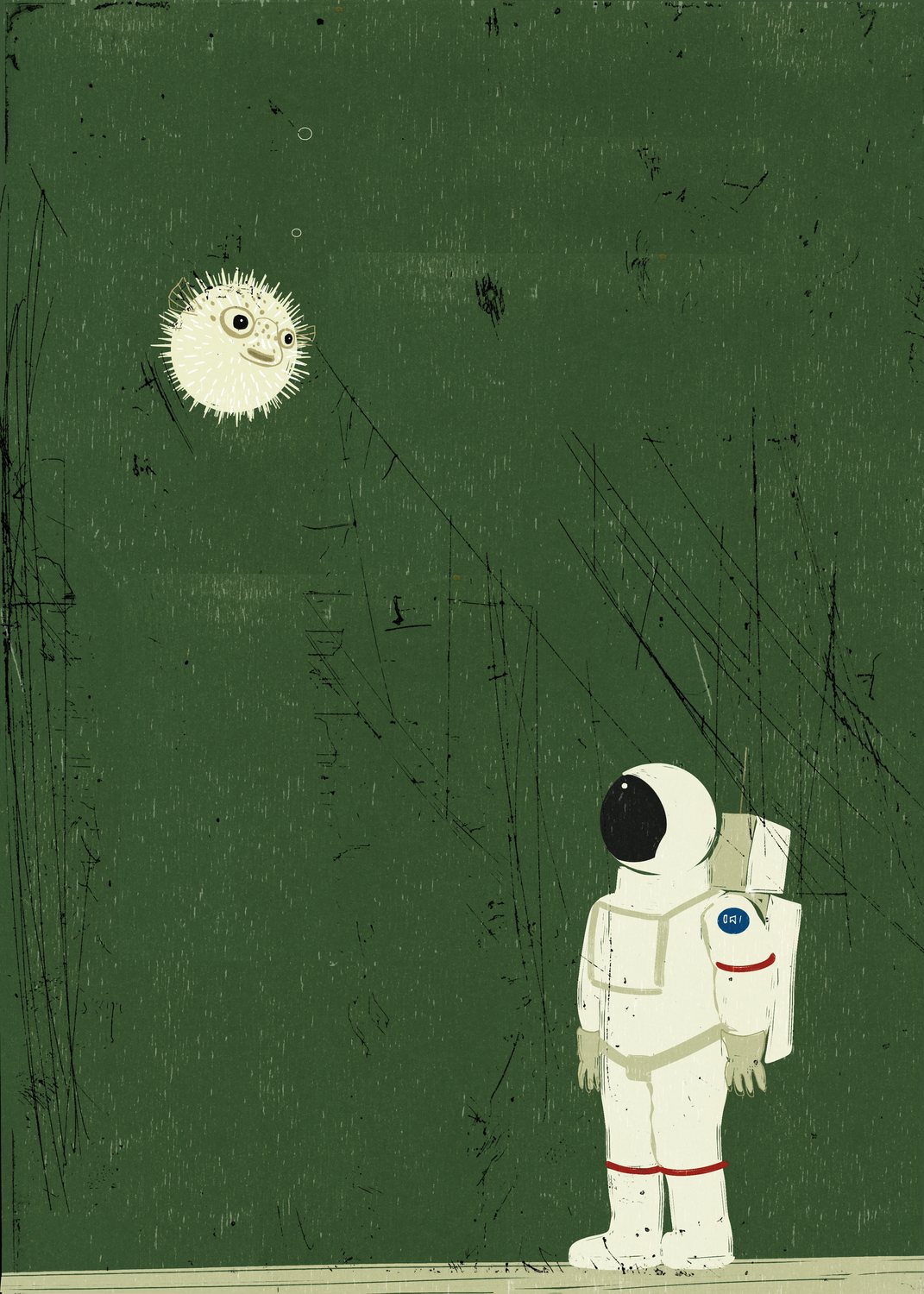 Astronaut in the Garden