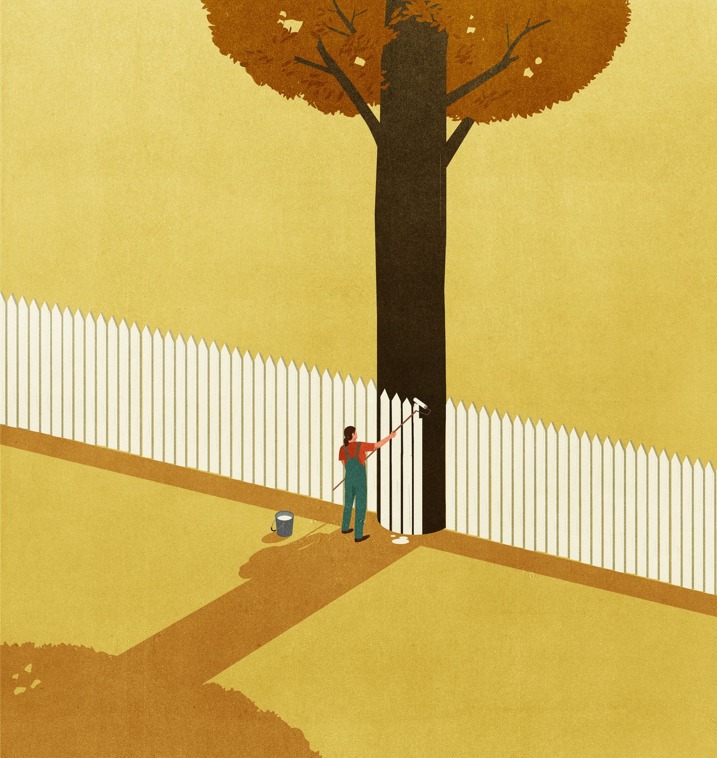 Autumn Fence