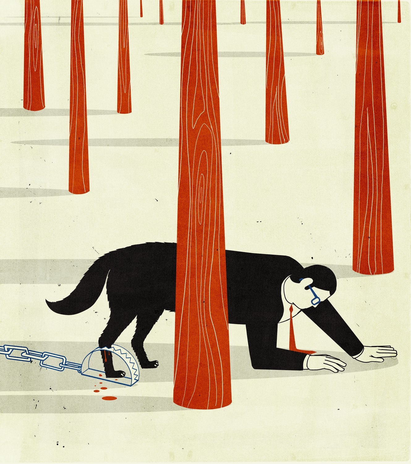 Leashed Executive