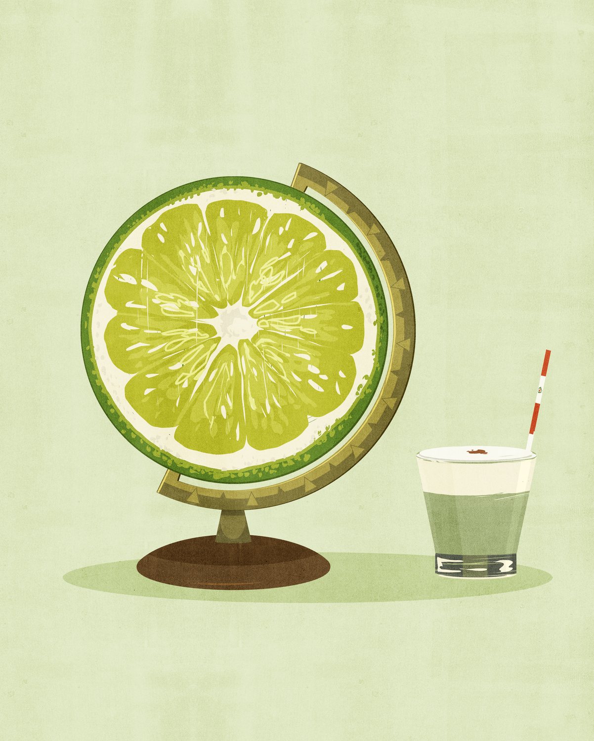 Lime Globe