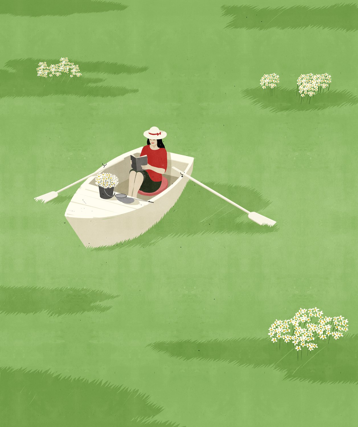 Rowing on the Grass