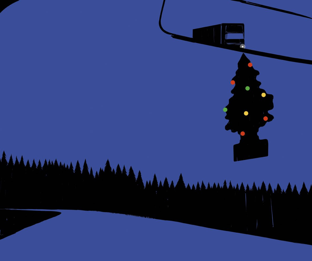 Christmas Cable Car