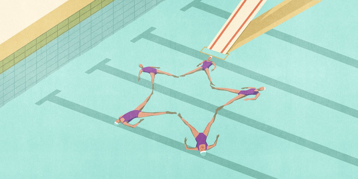 Synchronised Swimmers