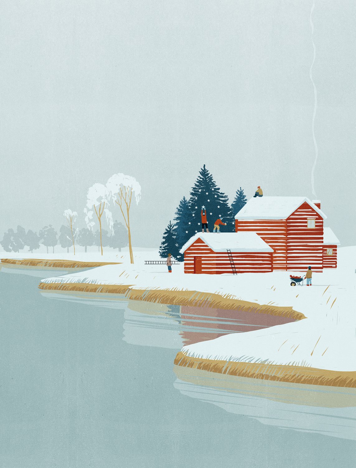 Winter River