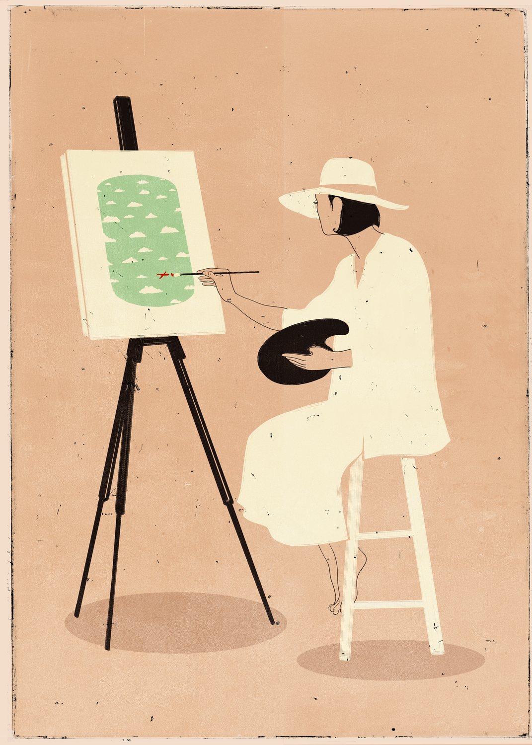 Painter at the Easel