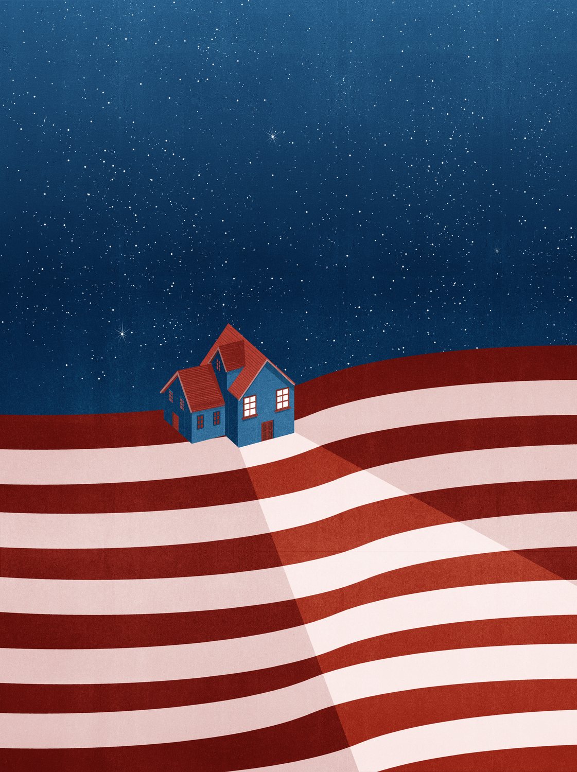 House on the Striped Flag