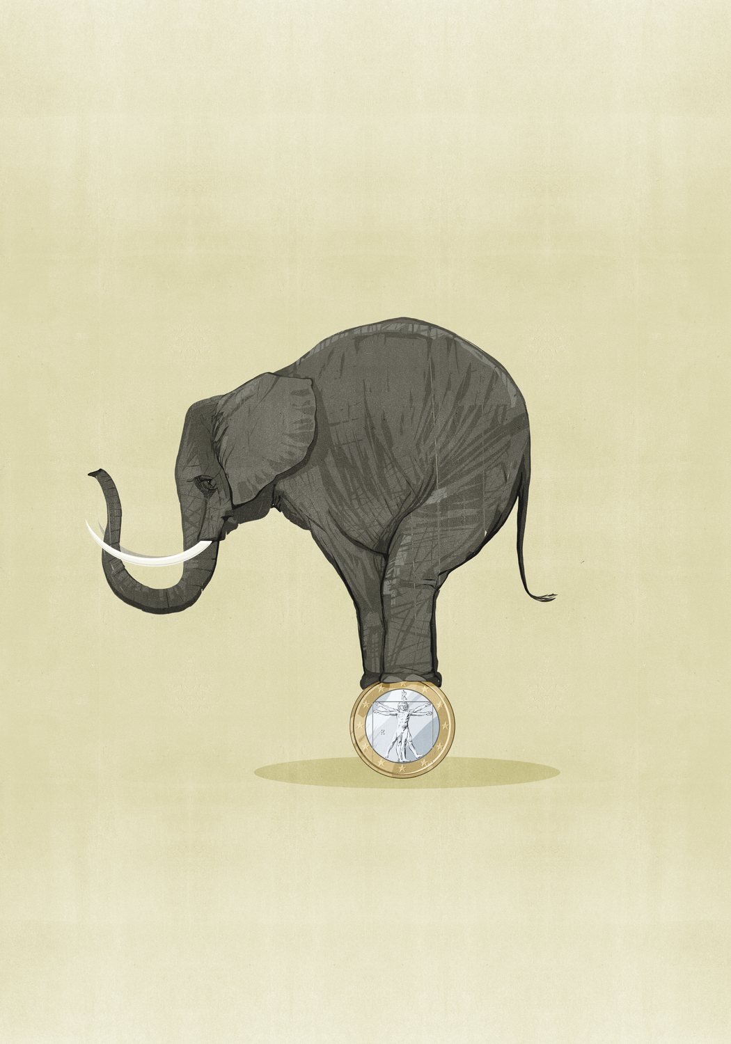 Elephant on a Coin