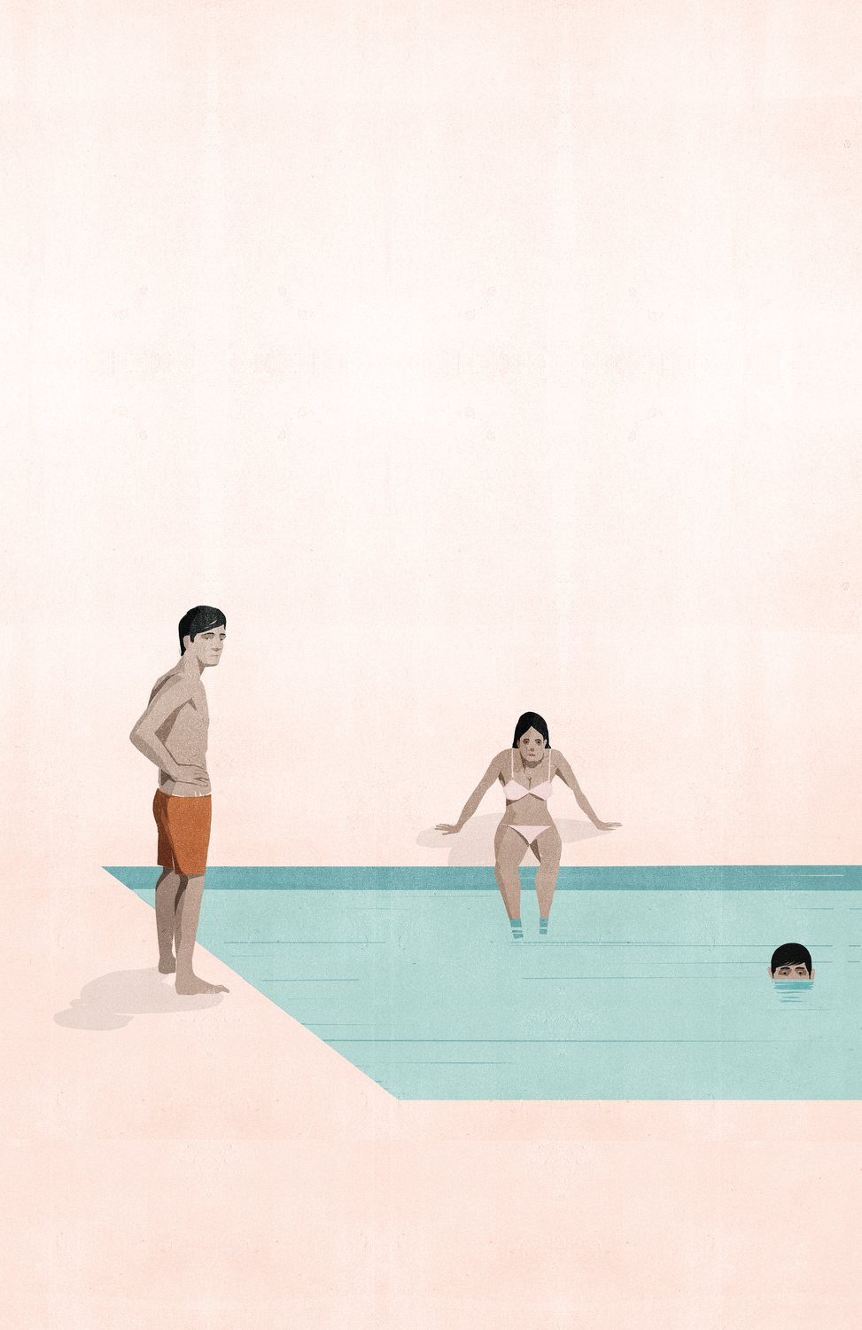 Bathers by the Pool