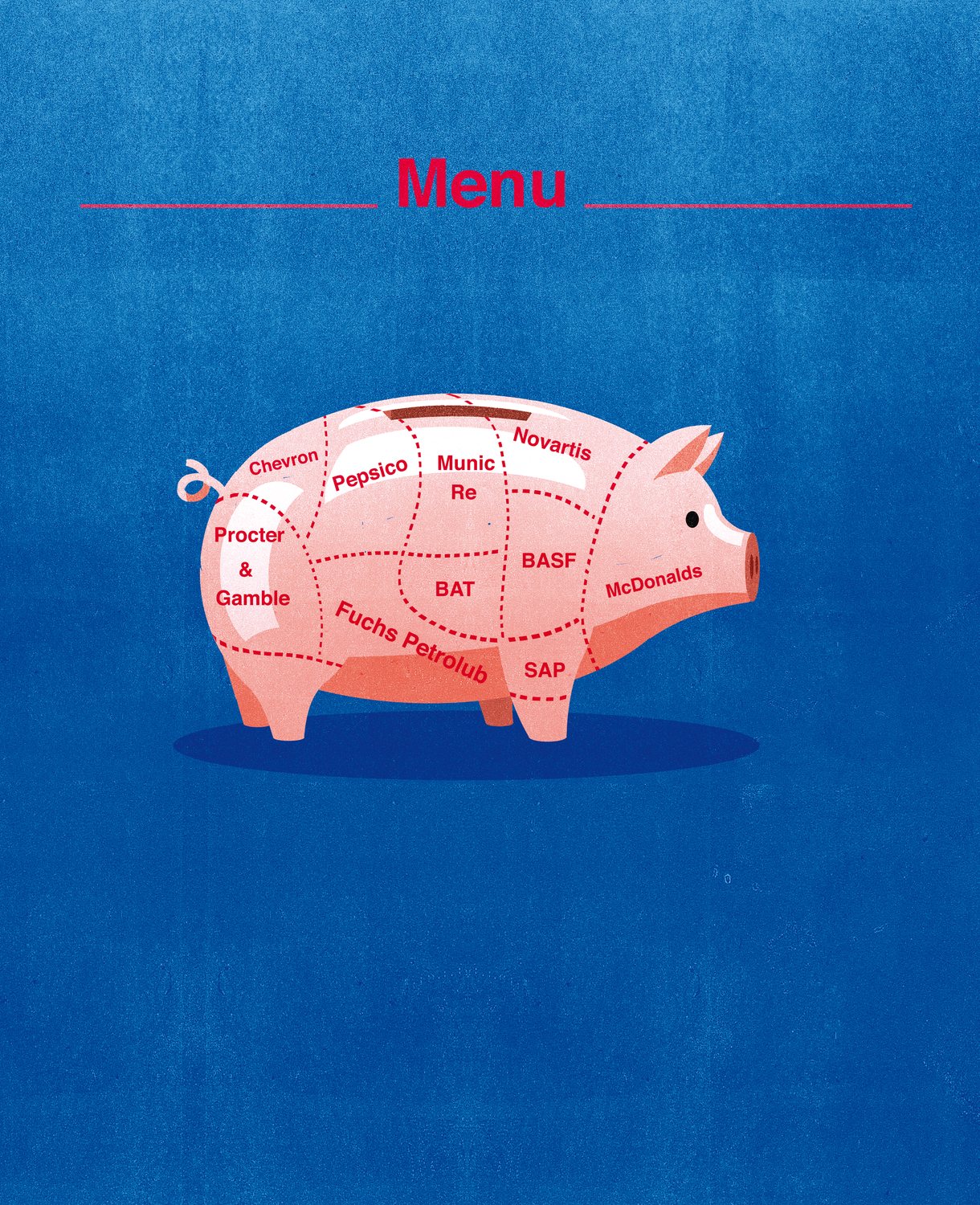 Piggy Bank Menu