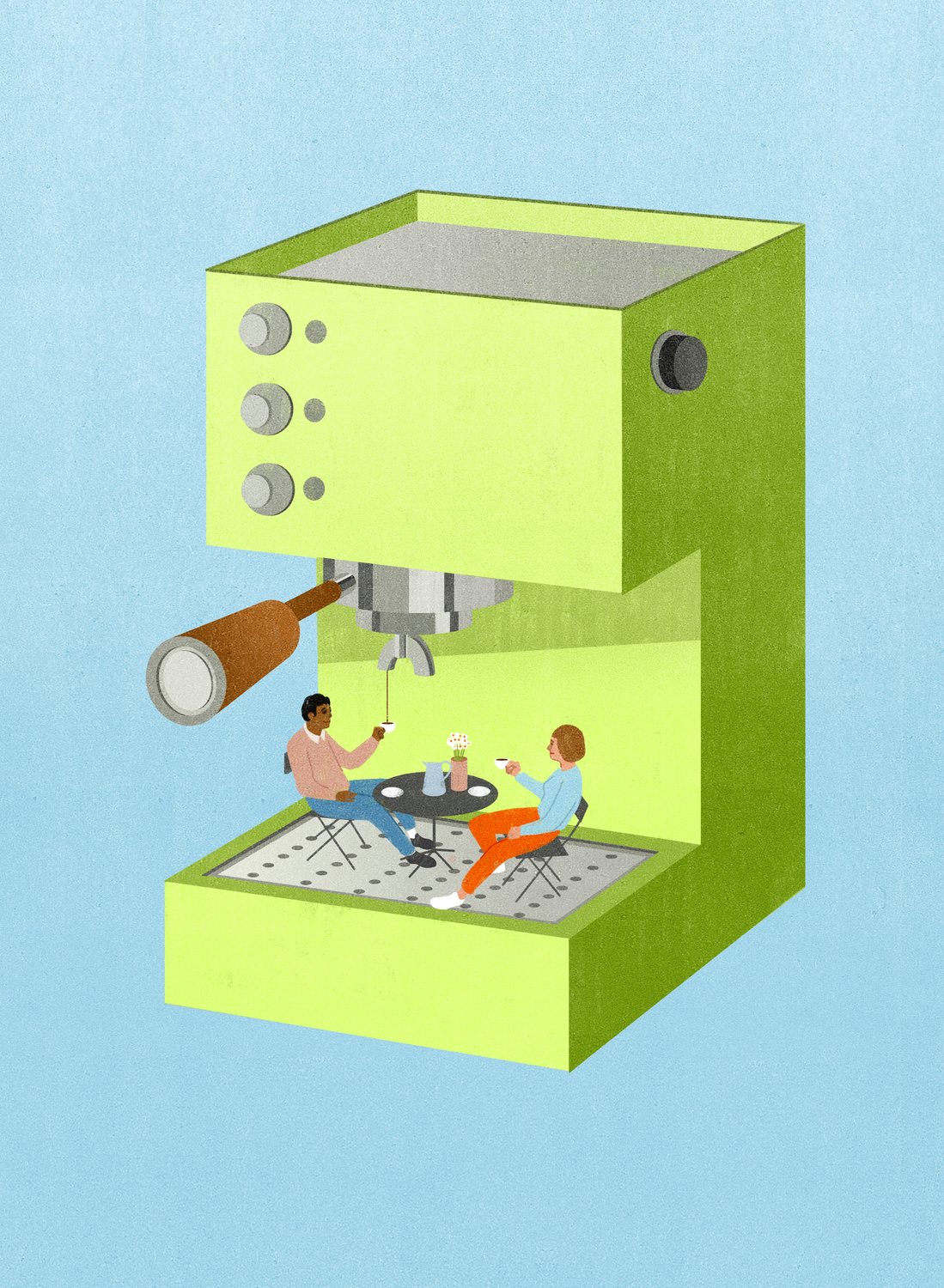 Espresso Machine Café
