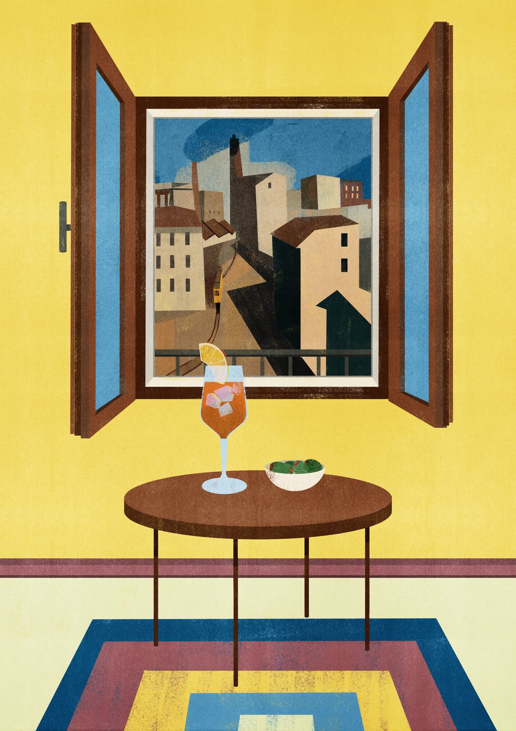 Window and the Aperitif