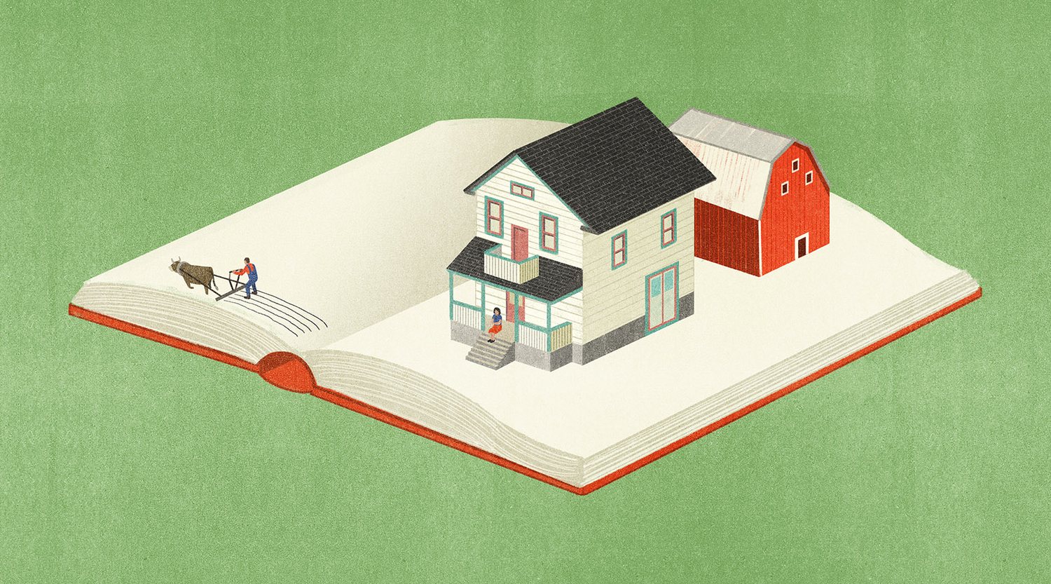 House on an Open Book