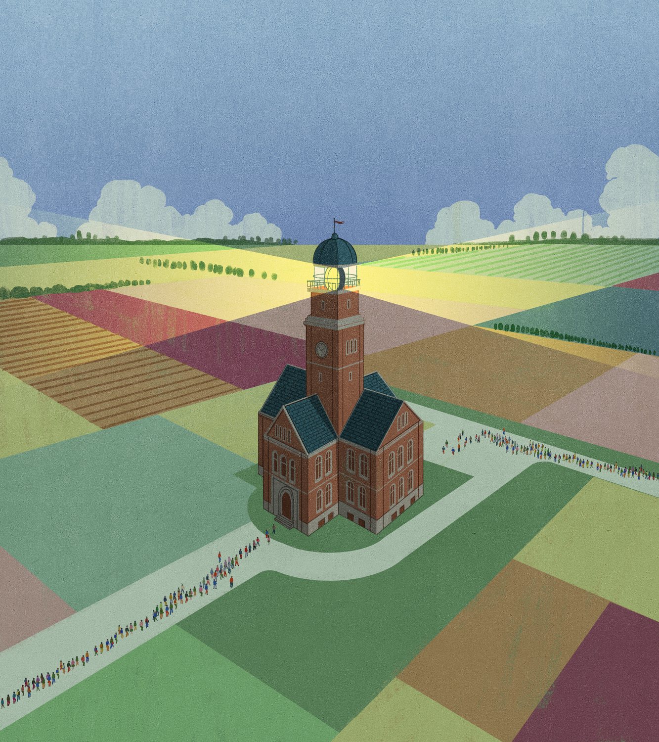 Town Hall in the Fields