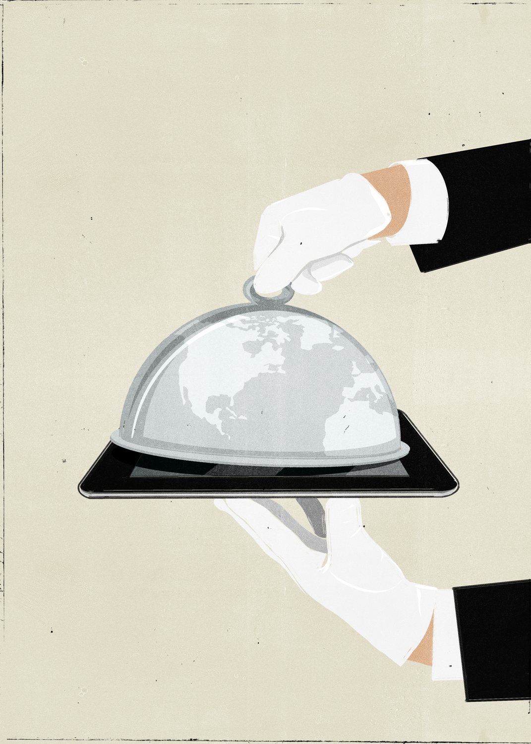 World under the Silver Cloche