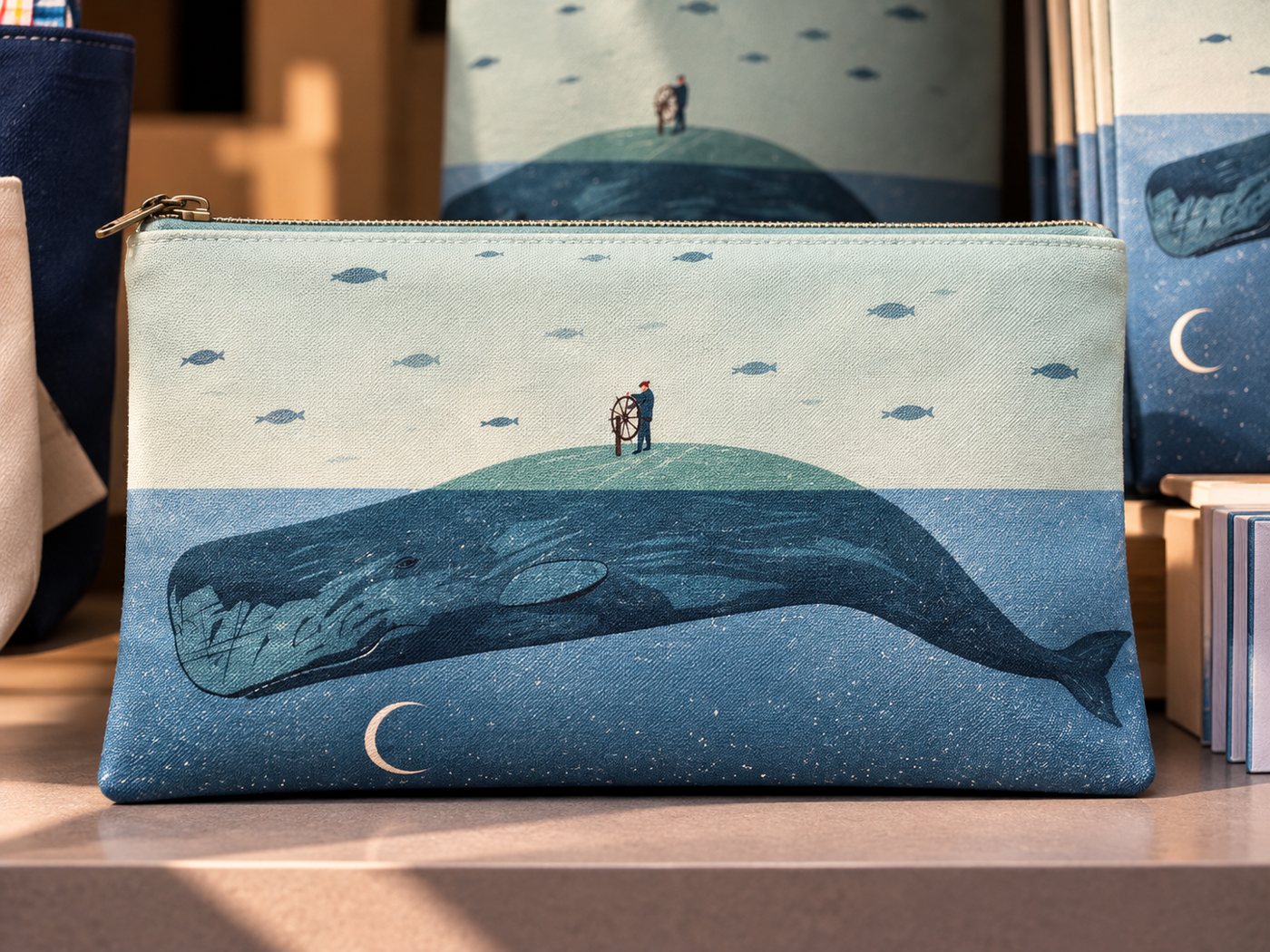 Whale Island, Pencil case