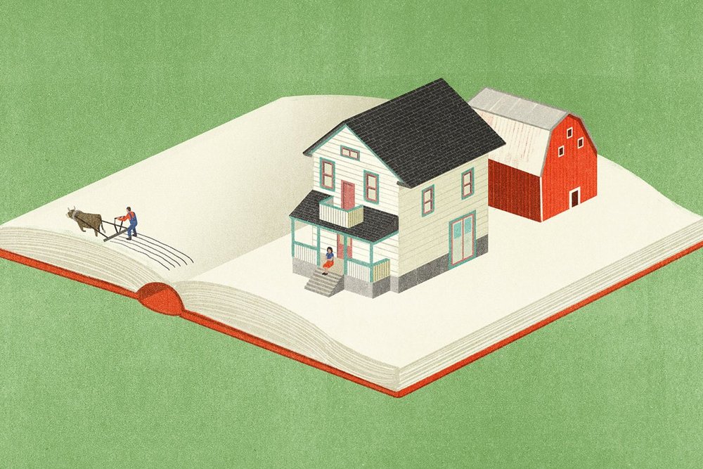 House on an Open Book