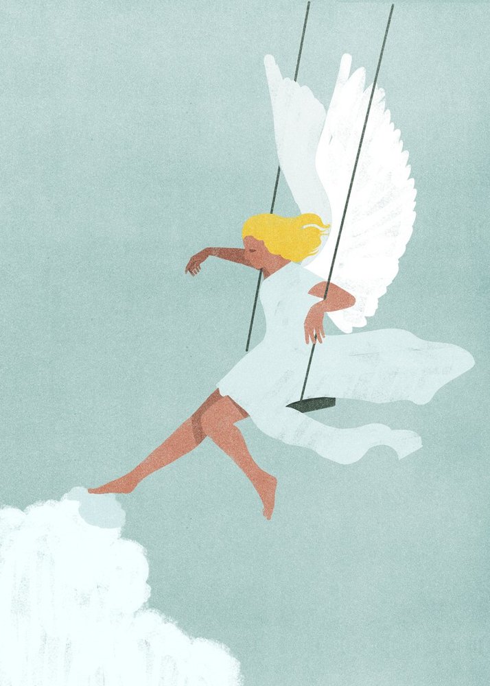 Angel on the Swing