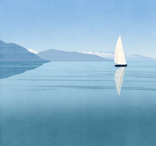 Sailboat on the Lake