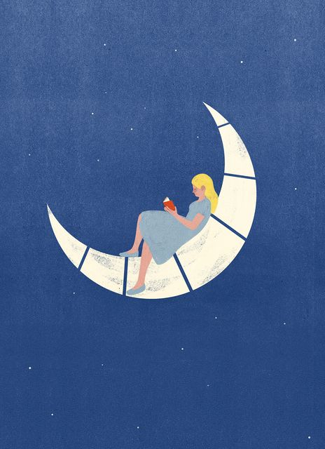 Reading on the Moon