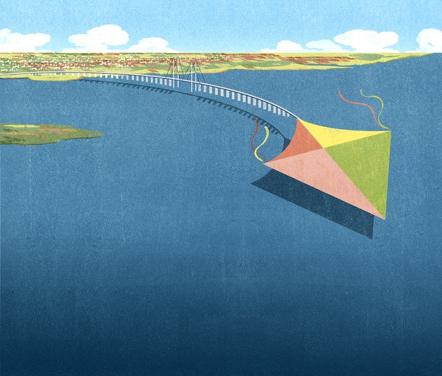 Kite over the Bay