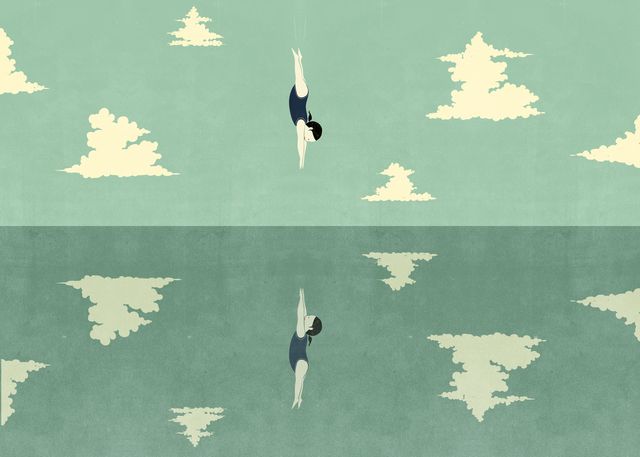 Mirrored Swimmer
