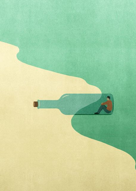 Man in a Bottle