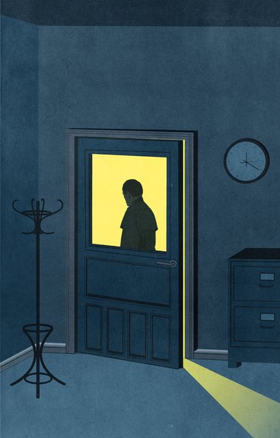 Shadow behind the Door