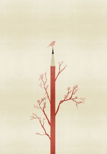 Pencil Tree