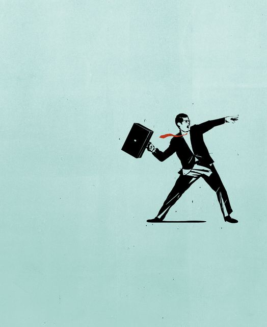 Briefcase Thrower