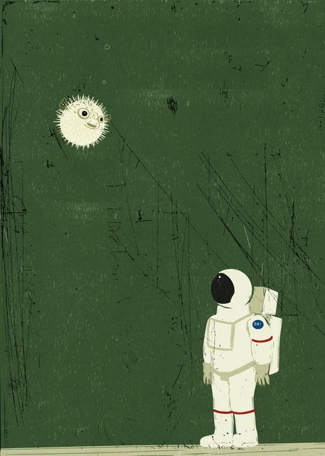 Astronaut in the Garden