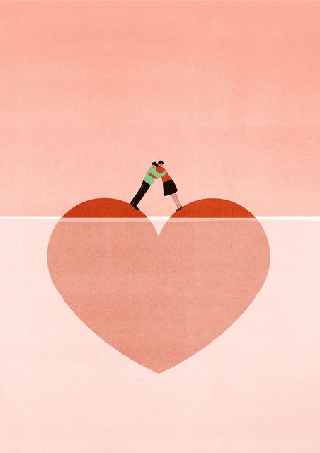 Heart Island Couple