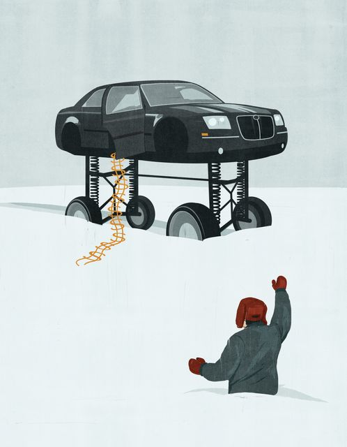 Car on Stilts