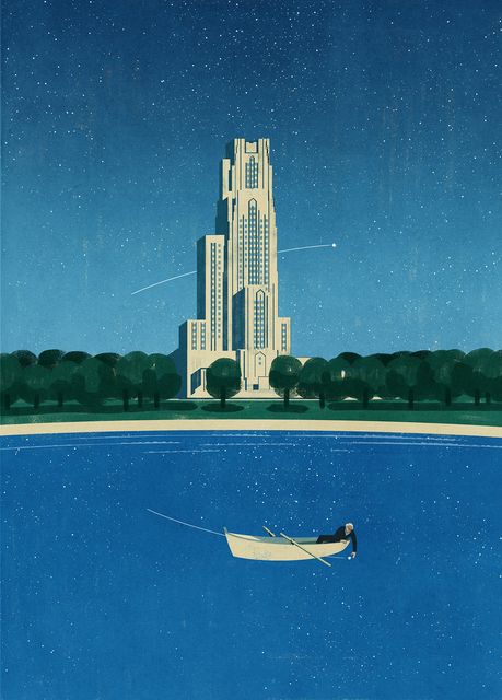 Tower by the Lake