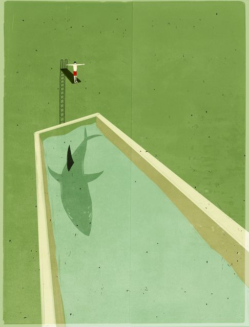 Shark in the Pool