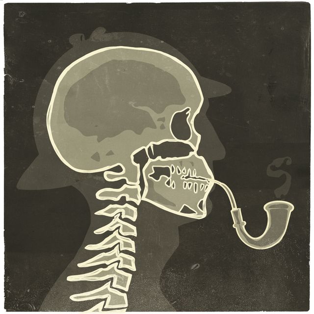 X-ray Smoker with a Pipe