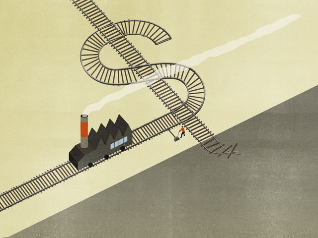 Dollar Sign Railway
