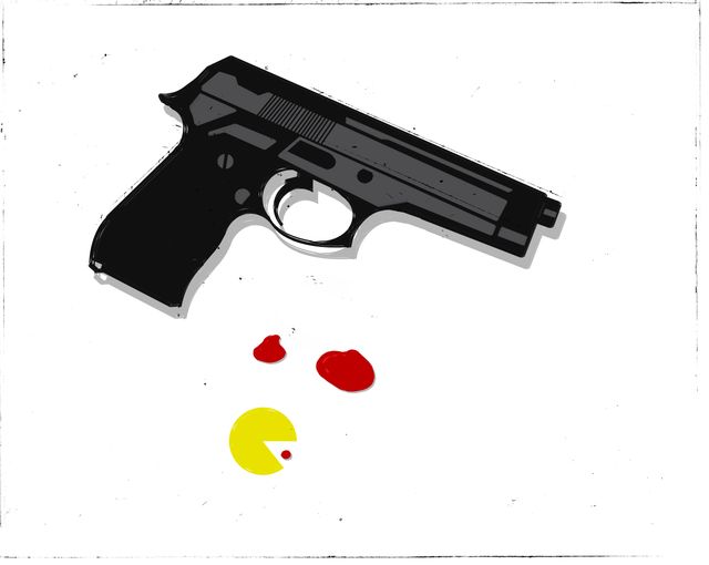 Pistol and Pac-Man