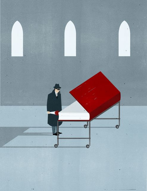 Big Red Book on a Trolley