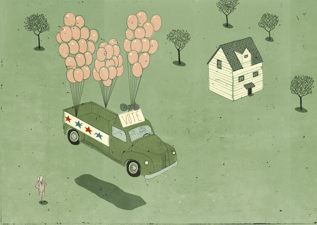 Flying Campaign Car