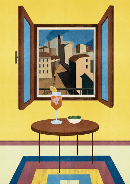 Window and the Aperitif