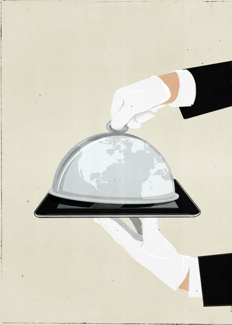 World under the Silver Cloche
