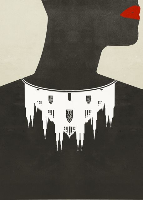 Collar with a Palace Lace